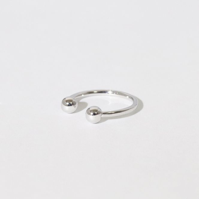 K10　 丸玉イヤーカフ　BQ-48