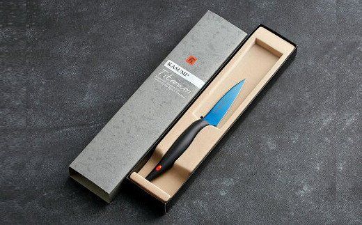 H23-02 【霞 KASUMI】チタンコーティング フルーツナイフ