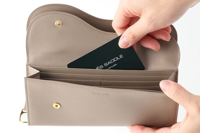 SOMES　SA-11　長財布　（グレージュ）[12260305]