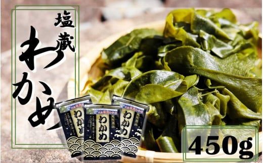 天然！だから肉厚。塩蔵わかめ450g(150g×3P)_2215R