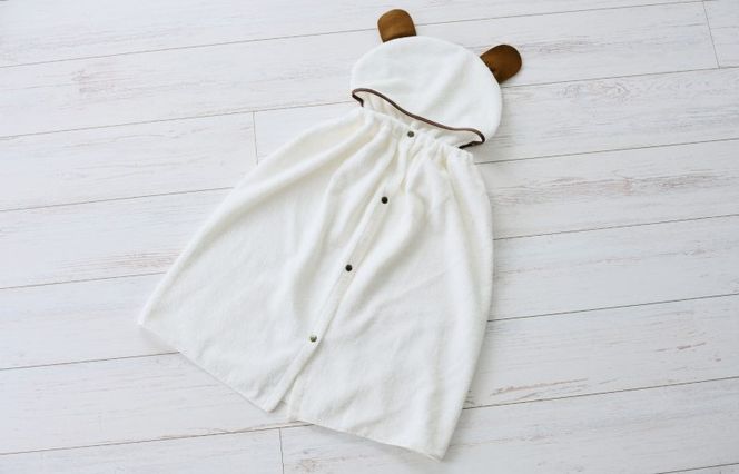 TTT0004 【高島屋選定品】オーガニックコットンベビーガウン【タオル 国産 シンプル 日用品 ベビー】