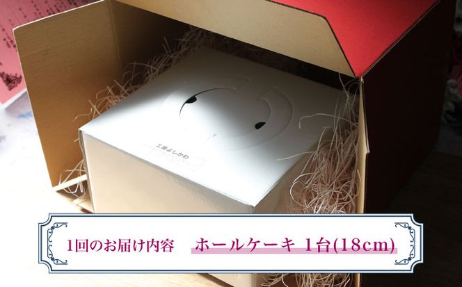 【全3回定期便】【築上町産ブルーベリー使用】 ブルーベリー ヨーグルト ムース ケーキ《築上町》【(有)工房よしかわ】 国産 ブルーベリー[ABAK004]