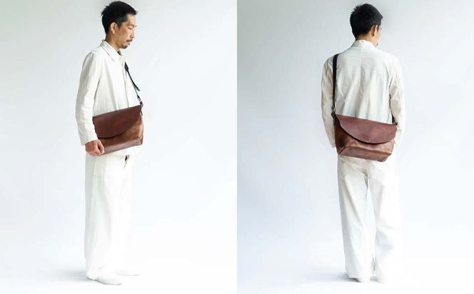 牛革 ショルダーバッグ（M) Z-UY-A95A