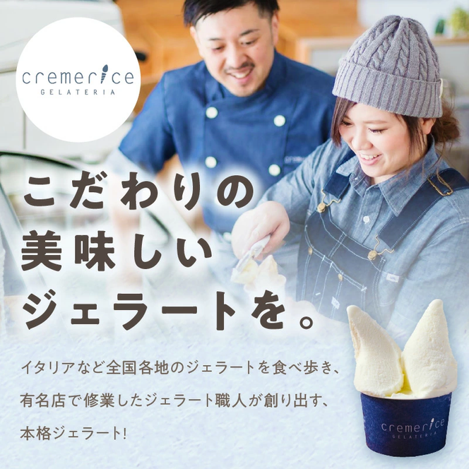 プレミアムミルクジェラート【90ml×6個】