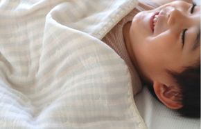 G1901 【eclat bebe】泉州南部織 4重ガーゼマルチケット（PiGy/Sサイズ） 