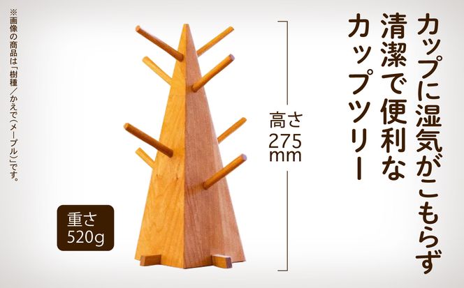無垢材のカップツリー  aa031m00