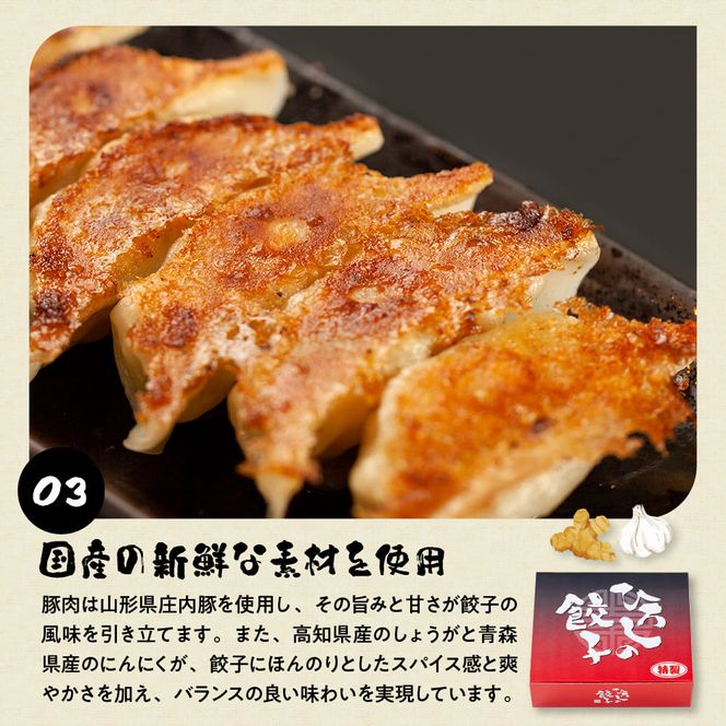 ひろしの餃子 満喫セット（もちチーズ餃子10個、特製餃子16個、えび餃子20個）　A-0833r