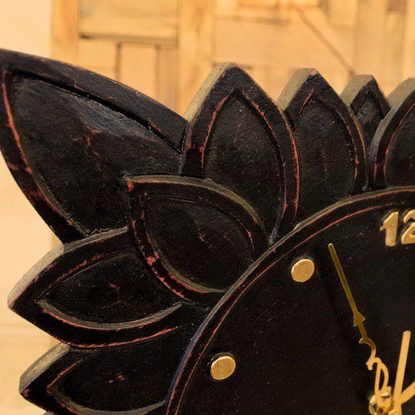 アウラ彫刻壁掛け時計　BV-3