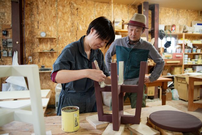 シャビーシックなスツール「緑」 アンティーク調 【受注生産商品 シャビーシックなスツール「緑」 アンティーク調 【受注生産商品