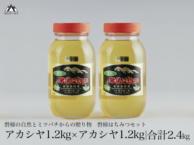 国産純粋はちみつ 天然 農林水産大臣賞 磐梯はちみつ 1200g［瓶］ 1.2kg 2400g 2.4kg 2個セット 2個 はちみつセット アカシヤ はちみつ アカシヤみつ アカシヤ蜜 国産 1200g×2 産地直送 無添加（福島県磐梯町） | ふるさと納税サイト「ふるさとプレミアム」