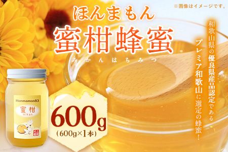 ほんまもん蜜柑(みかん)蜂蜜 600g×1本 村上養蜂[30日以内に出荷予定(土日祝除く)]和歌山県 紀の川市---wsk_muraymh1_30d_23_13000_600g---