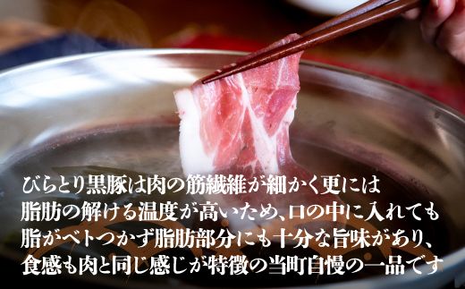 びらとり黒豚切り落とし1.5㎏ ふるさと納税 人気 おすすめ ランキング 豚肉 肉 ロース 北海道 平取町 送料無料 BRTH025