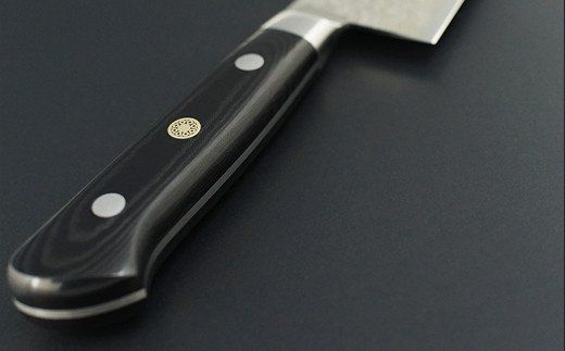 H165-03 フジタケ 粉末ハイス鋼 ダマスカス本鍛造 三徳包丁 H165-03 フジタケ 粉末ハイス鋼 ダマスカス本鍛造 三徳包丁