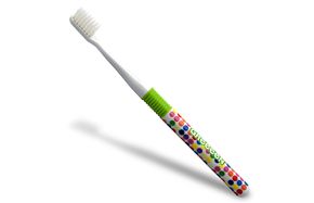 010B562 【日本製】歯ブラシ GReeeeＮ ハブラシ 白（navi）6本