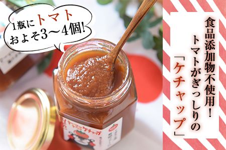 超絶トマットロケチャップ(200g×4個)　四ツ山食品《45日以内に出荷予定(土日祝除く)》---sn_yotukechapu_45d_21_11500_800g---