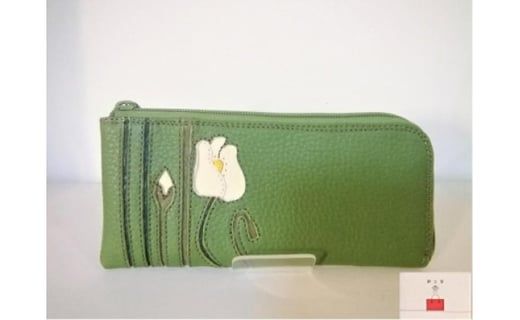 「鞄工房　香」ポピー柄ショルダーバックと財布セット FAA3041