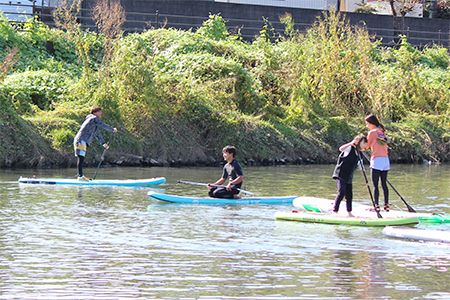 古利根川を「SUP」で水上クルージング 2名様分(小学4年生以上) 【0132】 