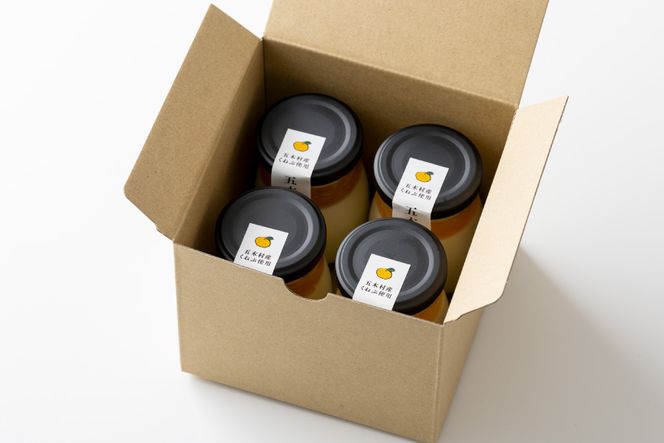 幻の柑橘 くねぶマーマレード入り 「五木チーズケーキ」80g×4個 [日添 熊本県 五木村 51120287] 瓶入り レアチーズ レアチーズケーキ マーマレード 冷凍 熊本県 五木村 特産