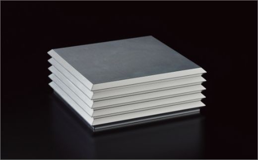 五重縁印２種セット保管箱（アルミ製）　HR00010