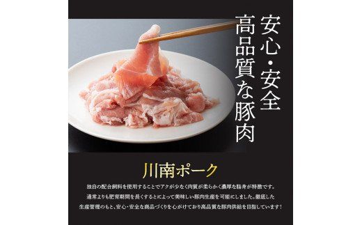 【5ヶ月定期便】宮崎県産豚肉　川南ポーク豚小間切れ4.2kg(300g×14袋) 【 肉 豚 豚肉 】 [D05005t5]