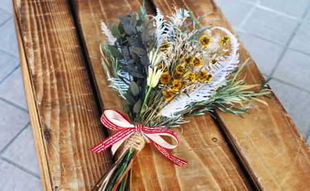 プリザーブドフラワースワッグ体験レッスン(体験型） SWAF003