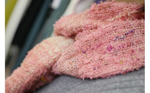 さをり織り コットン リネン ストール 1枚(春夏用)《築上町》【(有)とよべ呉服店】[ABBL004]