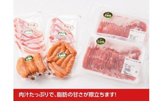 もう食べた？尾鈴豚セット 【 肉 豚 肉国産 九州産 宮崎県産 しゃぶしゃぶ ウインナー バラエティ セット お楽しみ 】[C00401]