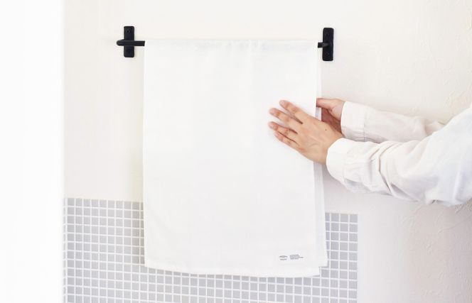 G2046 【スピード発送】カラーガーゼ フェイスタオル 7枚（オフホワイト）