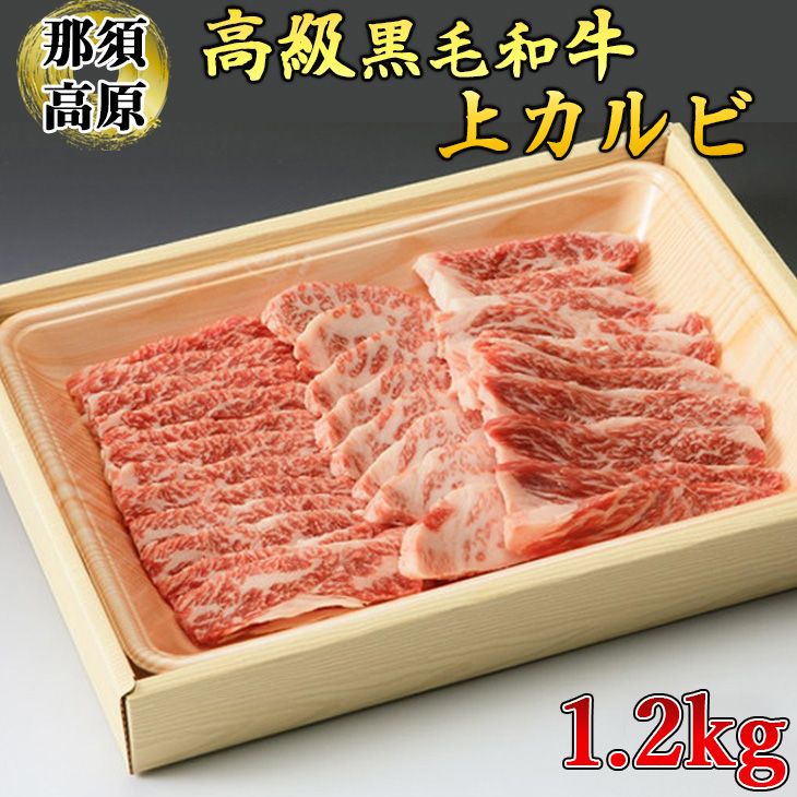 那須高原和牛上カルビ1.2kg入 肉 牛肉 黒毛和牛 グルメ 栃木県 送料無料 ※着日指定不可