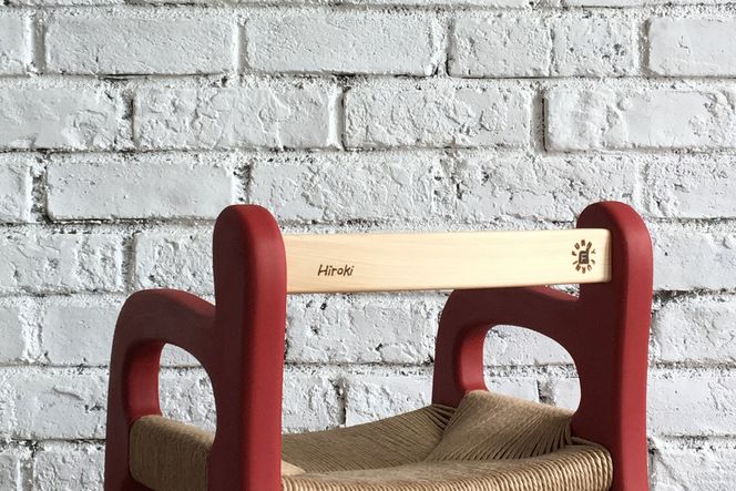 ZD-37 ファニファニの赤ちゃん椅子　ami‐アミ（ホワイト）