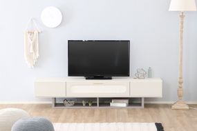 【東馬家具】シロカ TV 180【家具 ローボード TV 国産 完成品】(H060557)