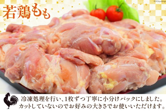 宮崎県産若鶏もも 2kg [エム・ティ・シー 宮崎県 日向市 452060681] 鶏肉 もも肉 小分け モモ肉 冷凍 九州 鳥肉 国産 肉