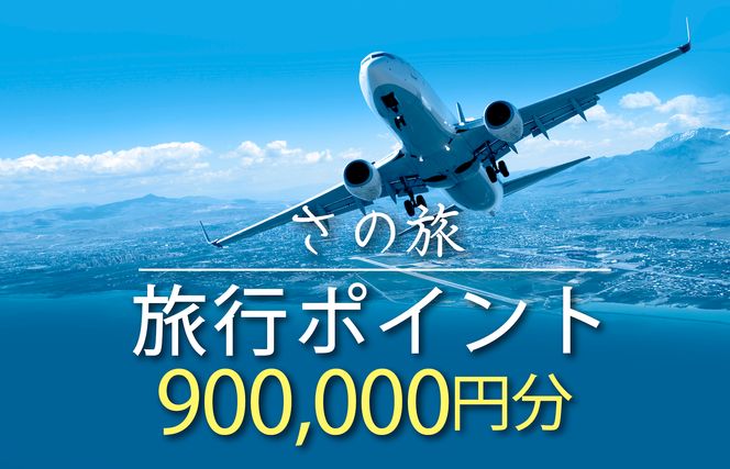 099V025 さの旅 旅行ポイント900,000円分