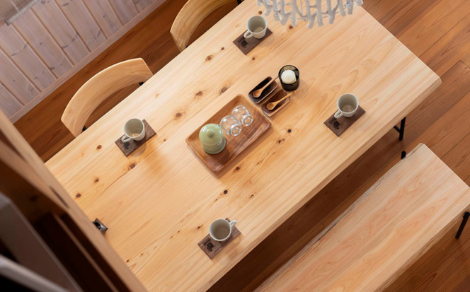 【幅サイズオーダー可能】 KIMIKI - MIMIテーブル 120cm-150cm M-mo-A42A