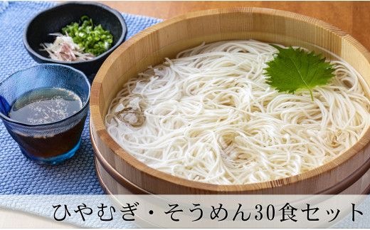 112.ひやむぎ・そうめん堪能セット 10袋(30食分)