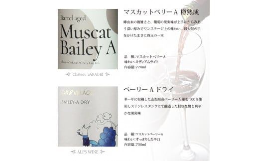 山梨の赤ワイン6本セット 127-021