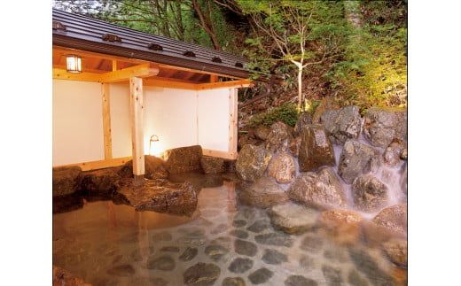 ns018-001　【平成温泉番付】栃木県第1位　にごり湯と美食　　塩原温泉　やまの宿下藤屋　特選とちぎ和牛しゃぶしゃぶプラン　ふるさと納税ペア宿泊利用券(1泊2食付き)　36,000円券