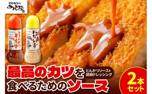 とんかつのみしな 最高のカツを食べるためのソース2本セット_S011-0001