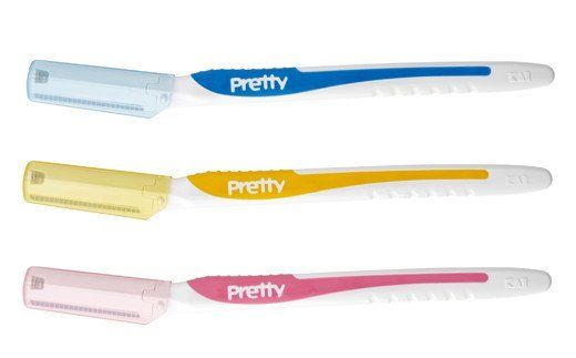 H5-205 ◇貝印 PrettyフェイスL型 15本（3本入×5個）