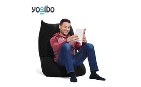 K1735  Yogibo Lite(ヨギボー ライト)【ブラック】