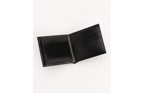 【12-9】さとり　松阪レザー(松阪牛革)　二折財布
