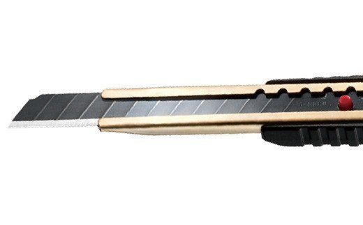 H8-106 プロ用カッター 職専カッター オートロック＋替刃(超鋭角