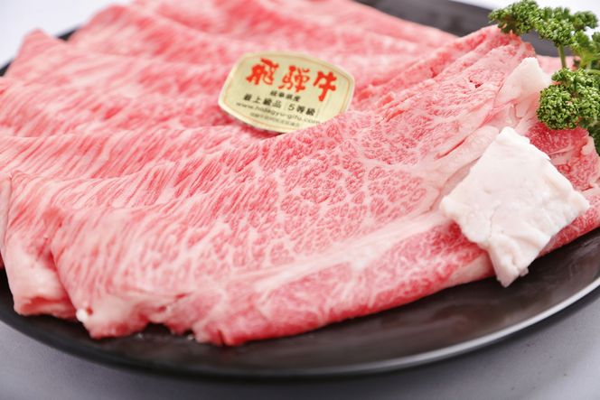 約1000g肩ロース肉すき焼き【11月中旬から発送開始】　氷温（R）熟成　飛騨牛A5等級  プロトン凍結 [No.528]