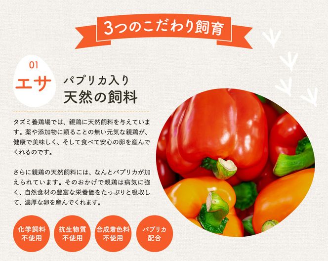 022AB01N.タズミの卵Ｍサイズ（30個×3か月）