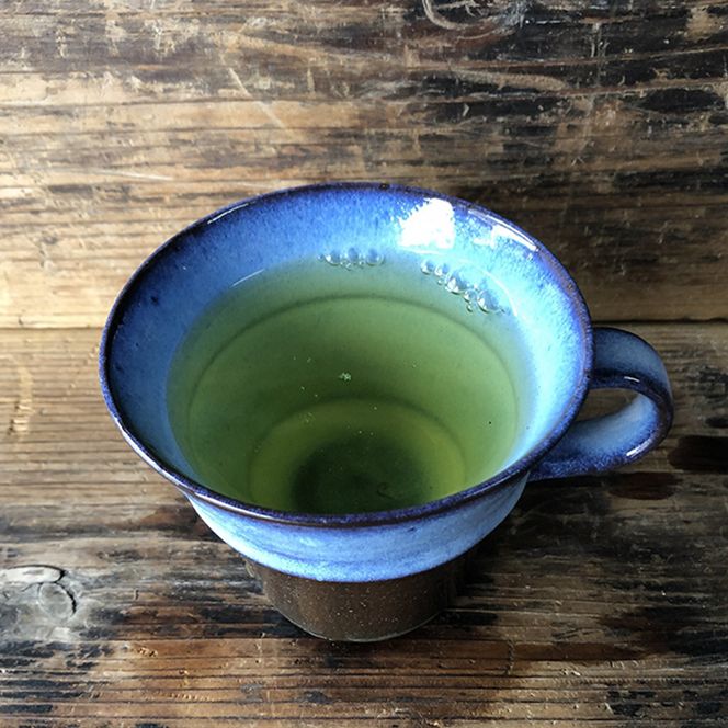 龍善ブルー マグカップ（ツートンカラー）