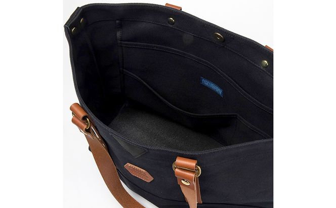 「琉球帆布」ビジネストート - 実用性 4号帆布 トートバッグ キャンバス生地 極厚 丈夫 ベーシック おしゃれ ファッション お出かけ かばん 鞄 手仕事 手づくり ハンドメイド 琉球帆布 伝統技術 沖縄県 八重瀬町【価格改定】