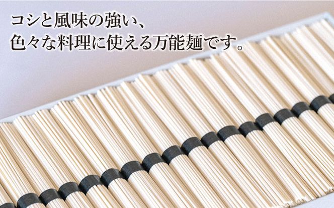 【 定期便 12回】手延べ うどん 3kg （50g×60束） / 乾麺 プレゼント 贈り物 / 南島原市 / 池田製麺工房 [SDA036]
