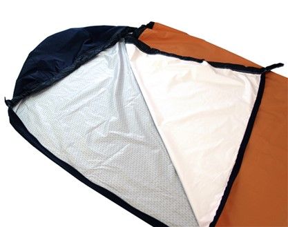 [R173] oxtos 透湿防水シュラフカバー ～レギュラーサイズ～【ブラウンゴールド×ブラック】