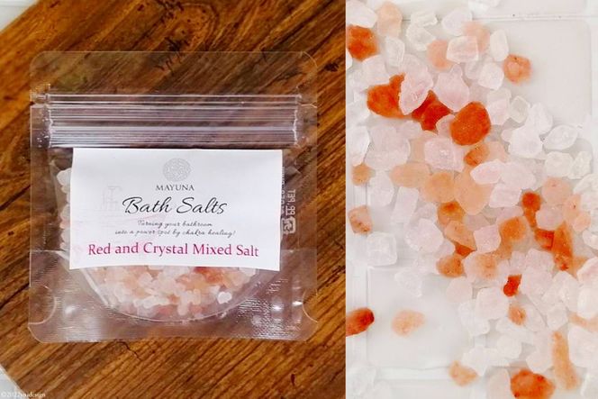 バスソルト ハッピーセット(500g×1個&50g×10個) 個包装 発汗 [マユナ 大阪府 守口市] [2295]