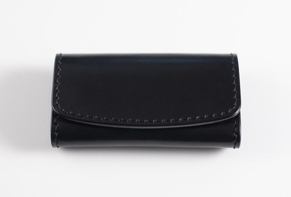 【CF】革工房「Sage-Leather」〇牛革キーケース(黒系）《30日以内に出荷予定(土日祝除く)》---sanagouchi_ksl_1_1k---